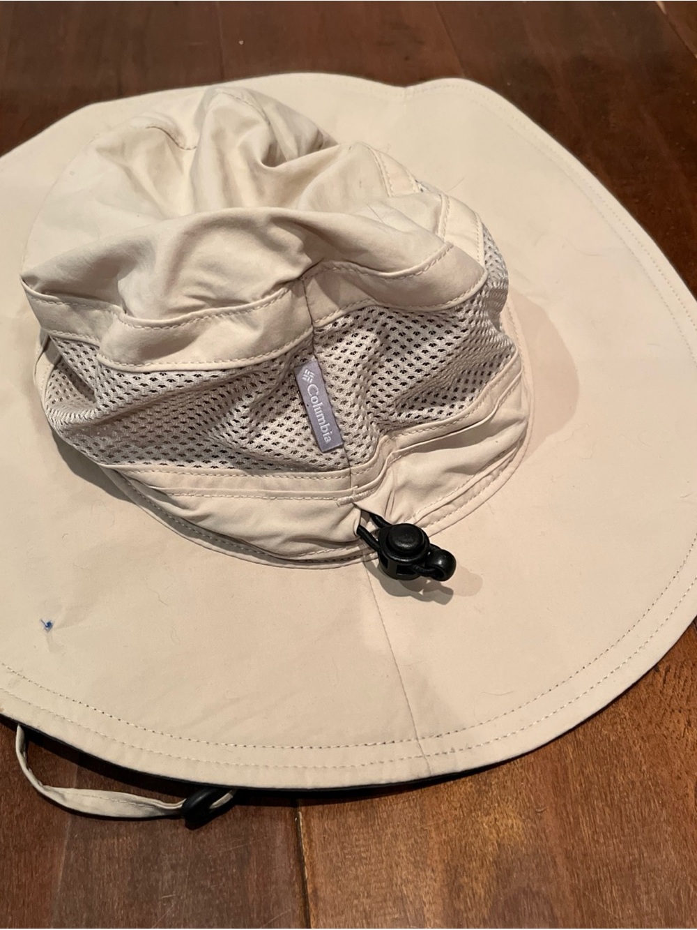 Columbia Beige Unisex Outdoor Cap with Mesh Lining - Picture 4 of 7